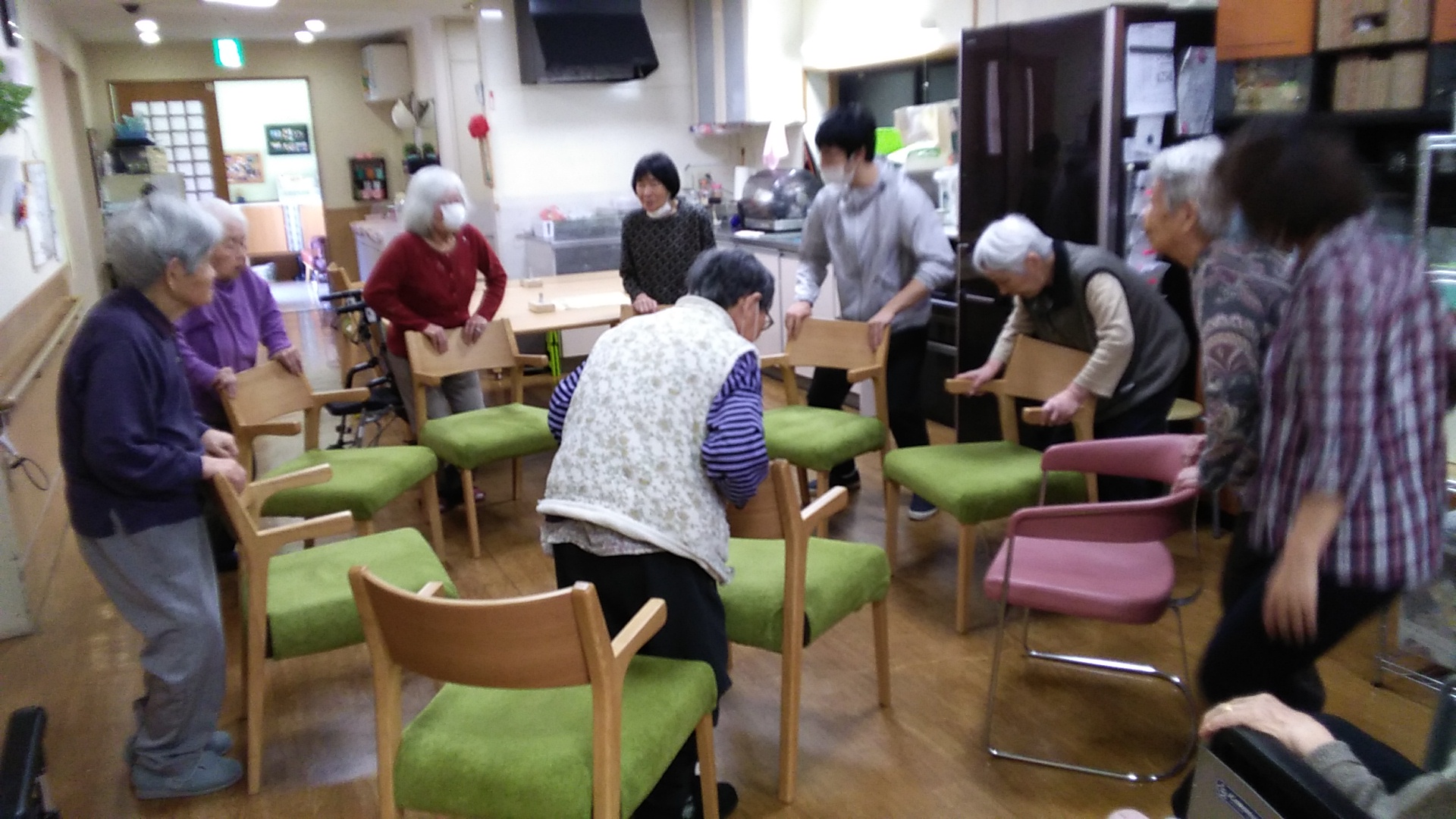 一日のスケジュール